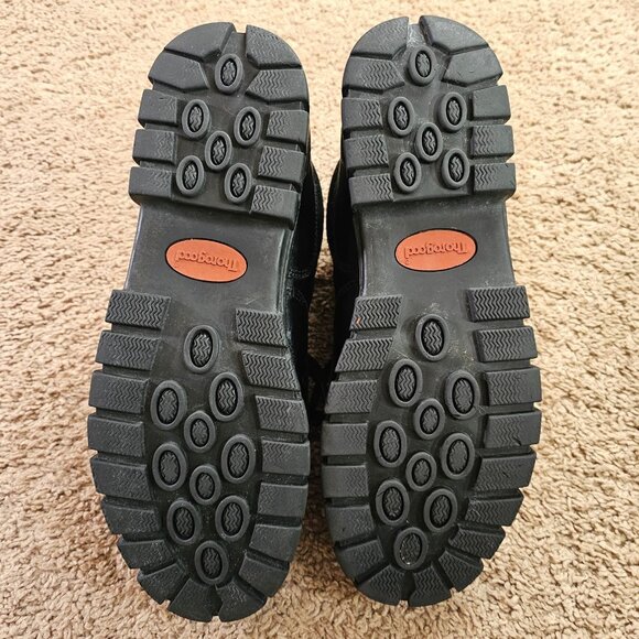 Thorogood Tactical Work Boots Mens 12 Black Leather 834-6086 6" Lace Up GUC - Picture 10 of 12